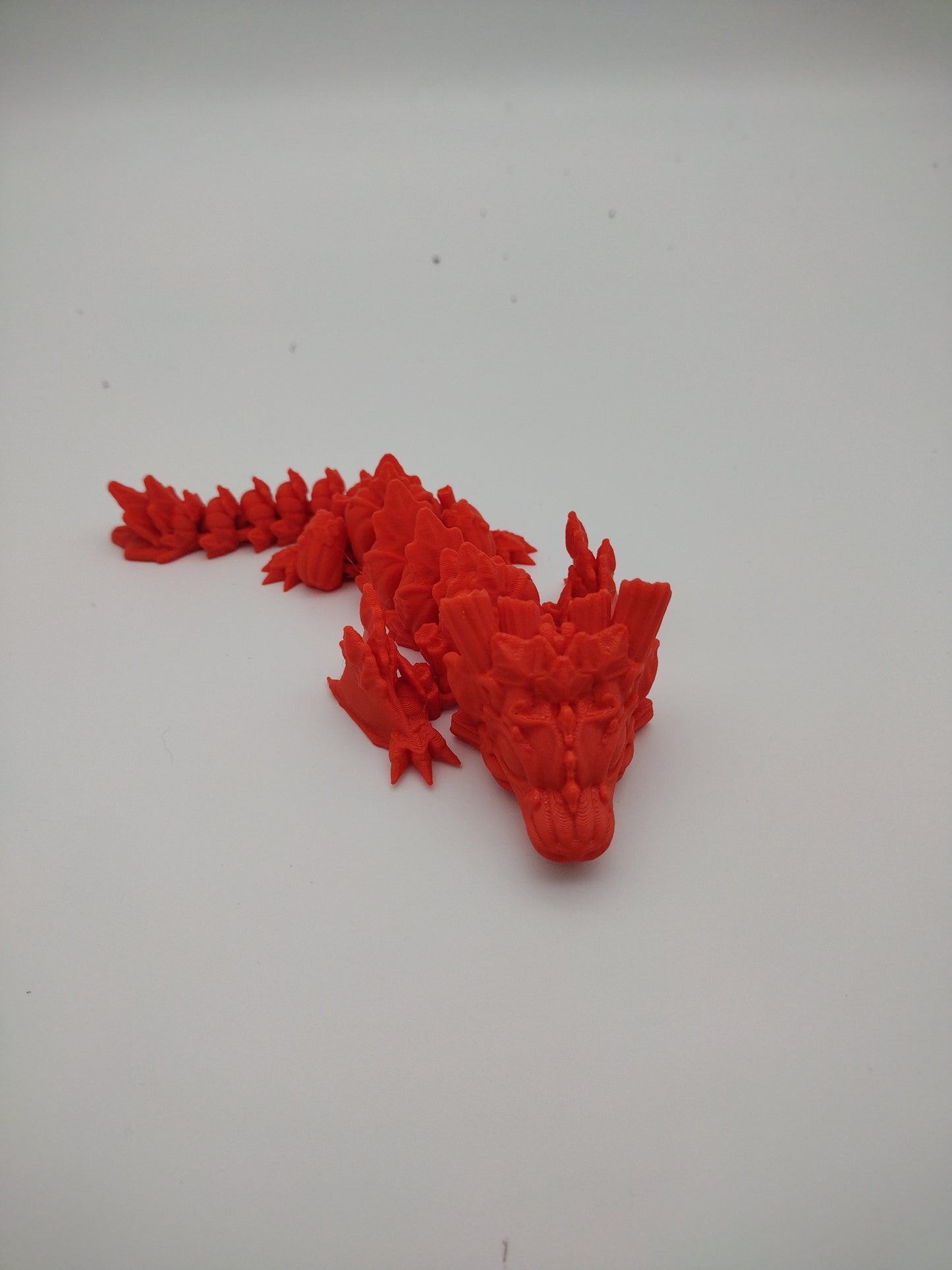 3d Small 9" Pumpkin Baby Dragon Custom Color - Print to Order 3d Printed Dragon