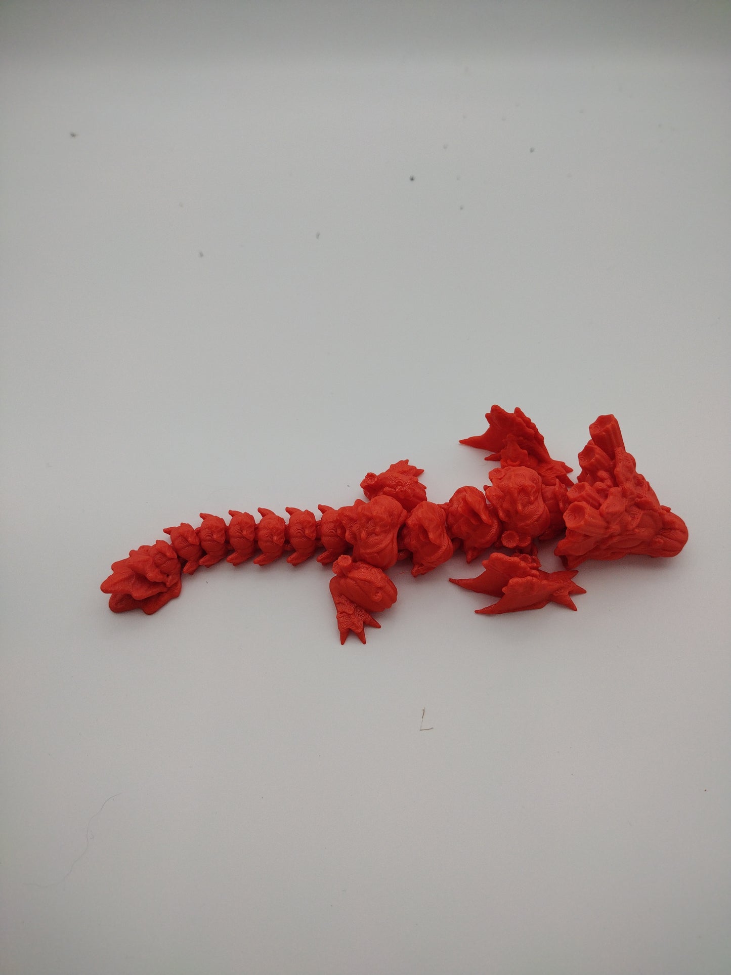 3d Small 9" Pumpkin Baby Dragon Custom Color - Print to Order 3d Printed Dragon