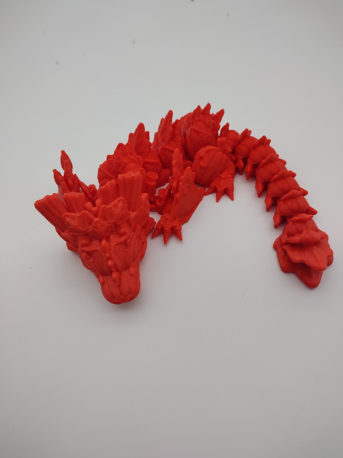 3d Small 9" Pumpkin Baby Dragon Custom Color - Print to Order 3d Printed Dragon