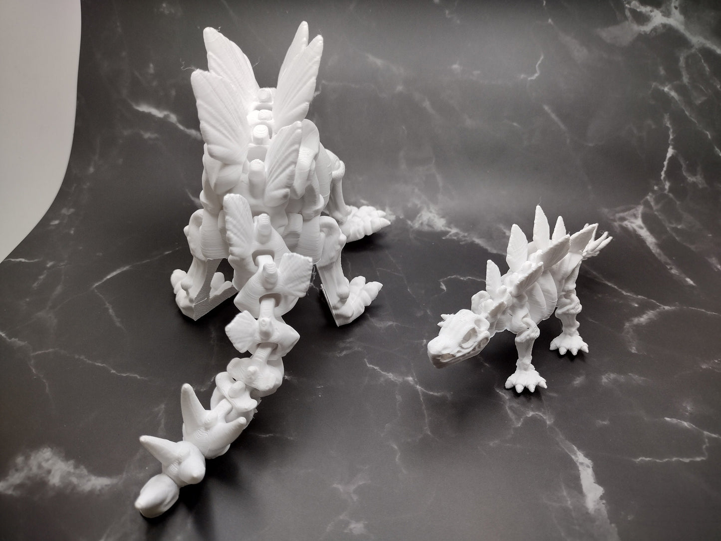 3d Stegosaurs Skeleton Custom Color - Print to Order 3d Printed Dinosaur Bones