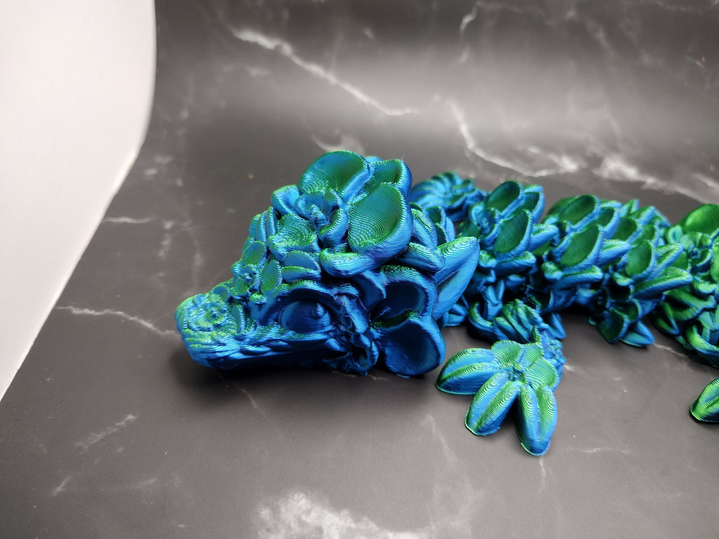3d 12" Orchid Baby Dragon Custom Color - Print to Order 3d Printed Dragon