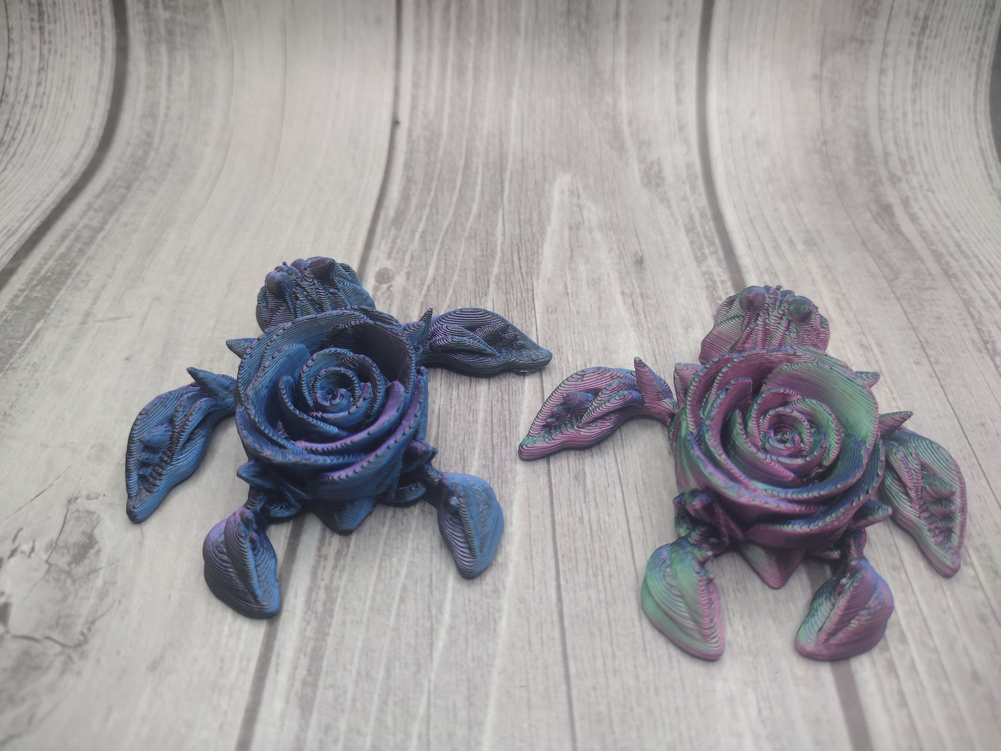 3d Rose Mini Turtle Custom Color - Print to Order 3d Printed Turtle