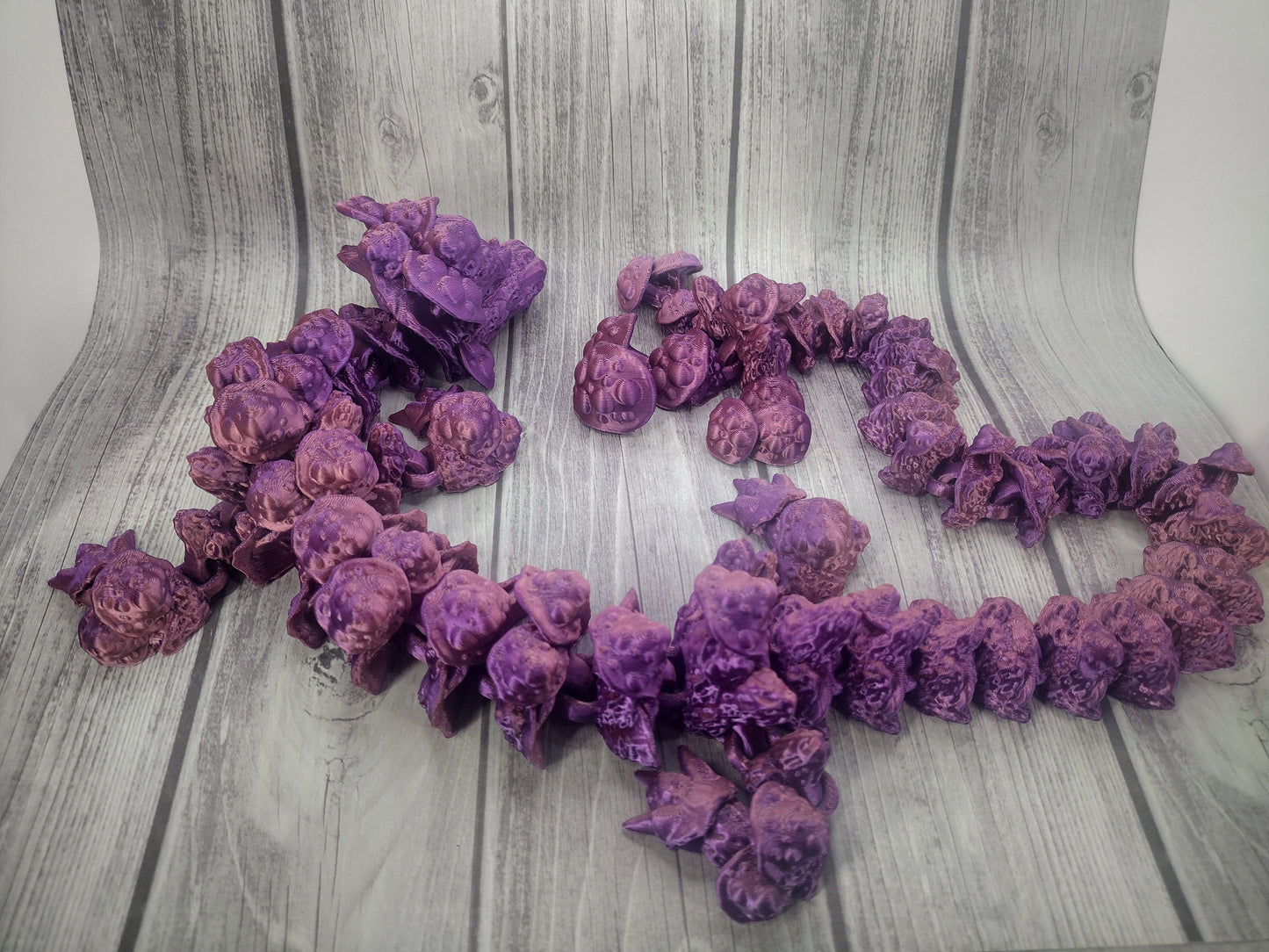 3d Large 26" Mushroom Dragon with Big Tail Custom Color - Print to Order 3d Printed Dragon