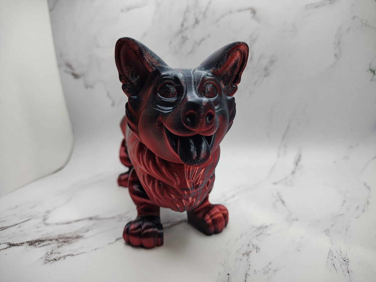 3d Corgi Custom Color - Print to Order 3d Printed Dog – Stonehaven Farm