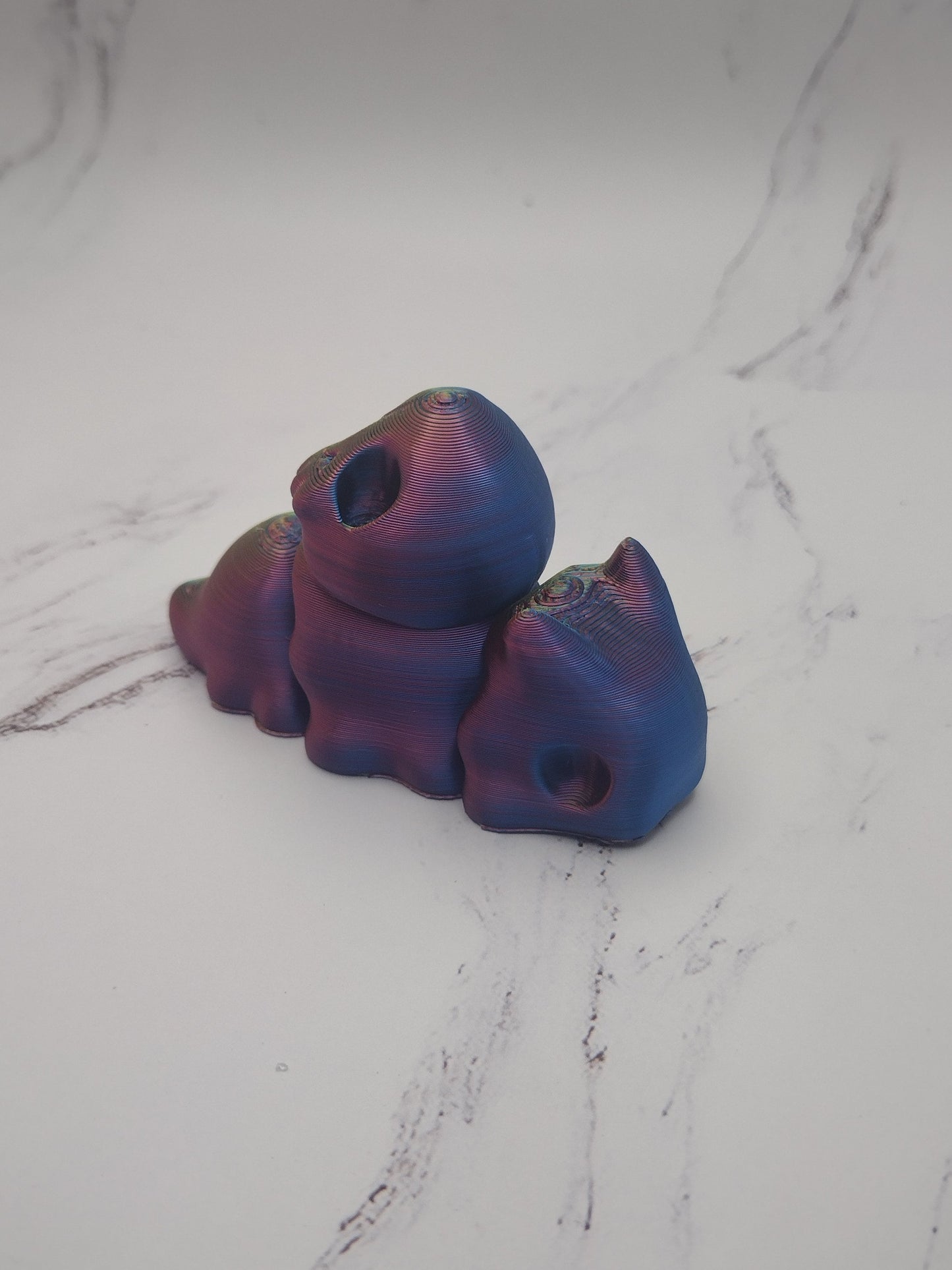 3d Snail with Skull Shell  Custom Color - Print to Order 3d Printed Skull Snail