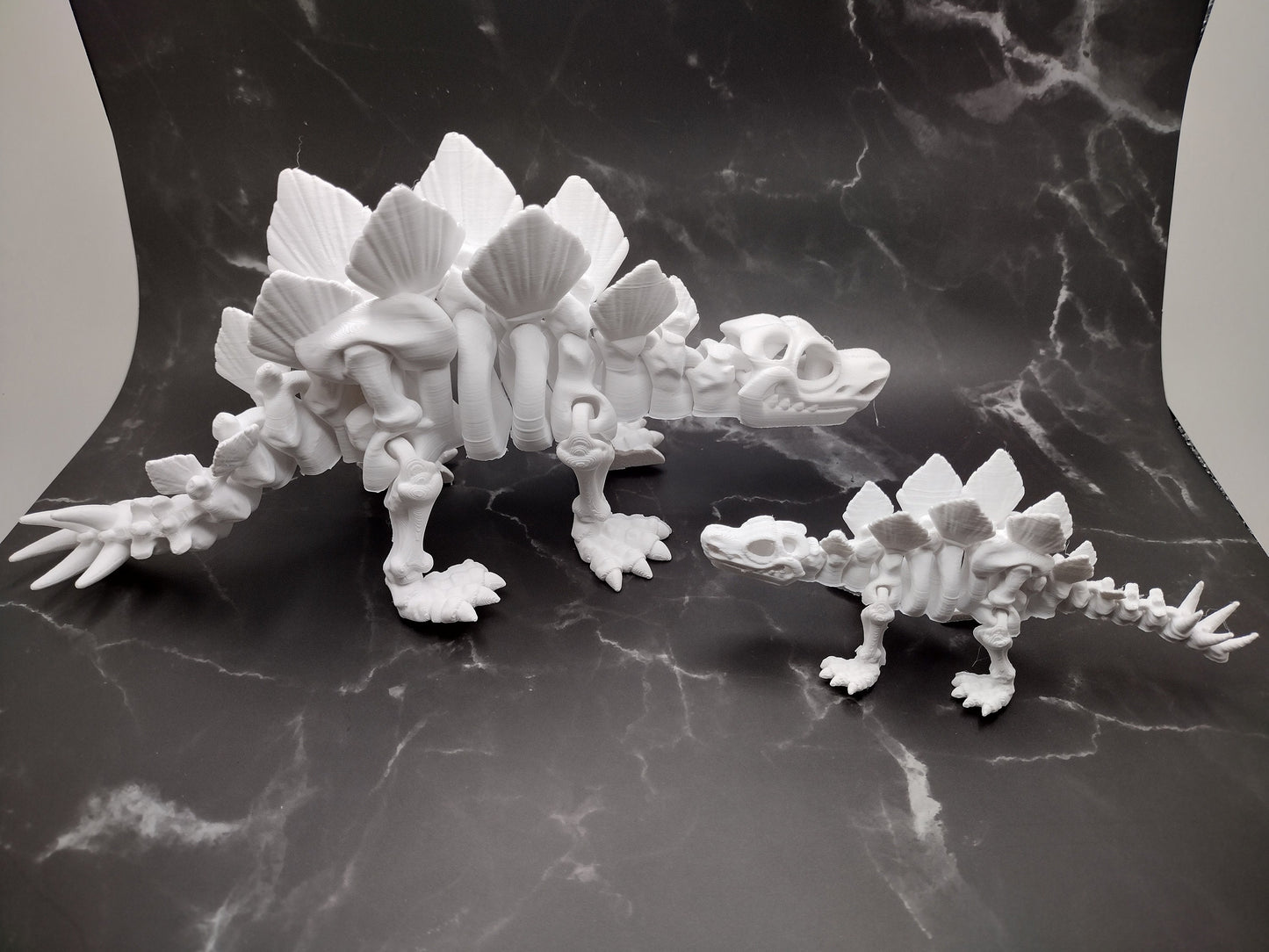 3d Stegosaurs Skeleton Custom Color - Print to Order 3d Printed Dinosaur Bones