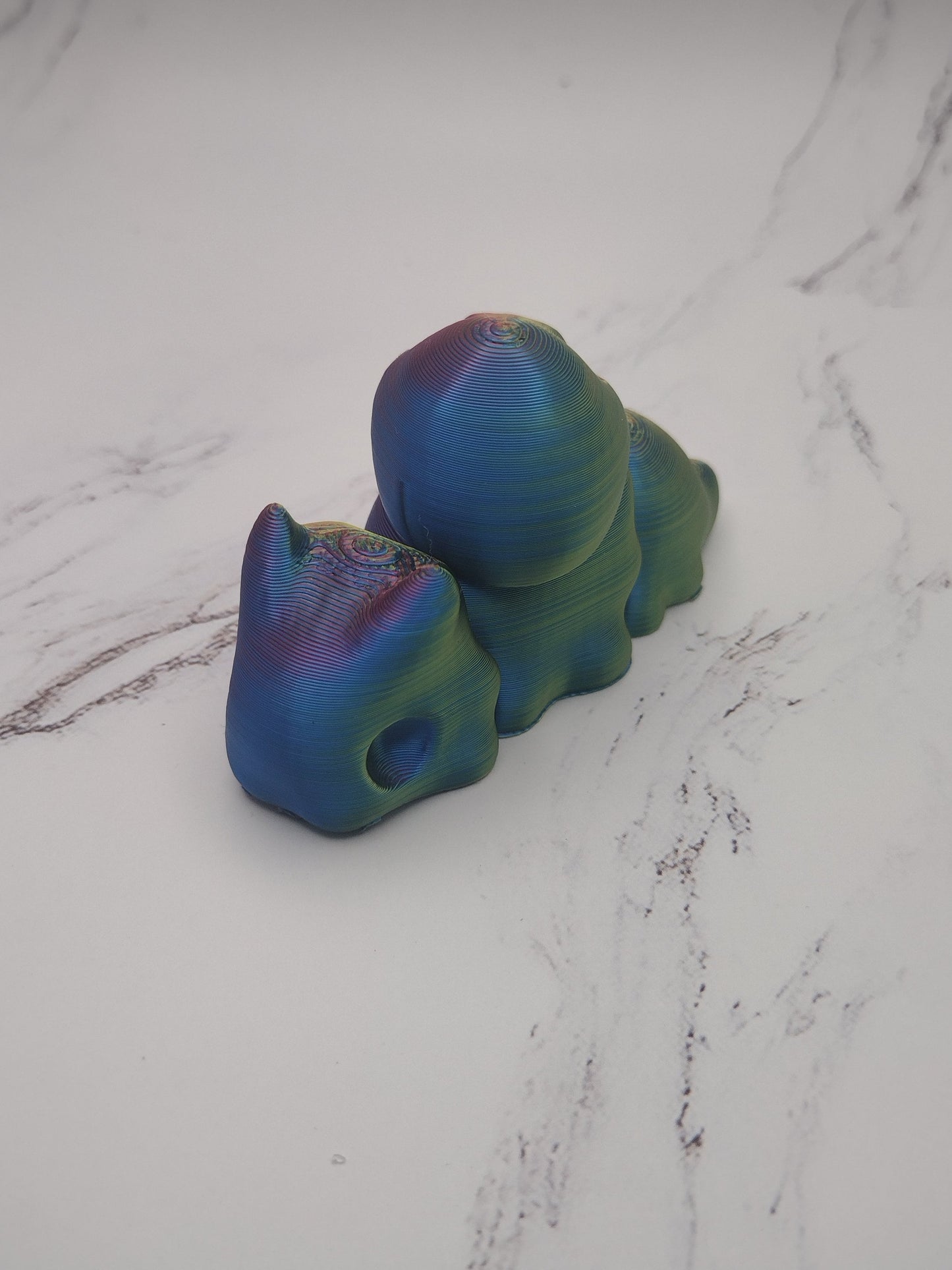 3d Snail with Skull Shell  Custom Color - Print to Order 3d Printed Skull Snail