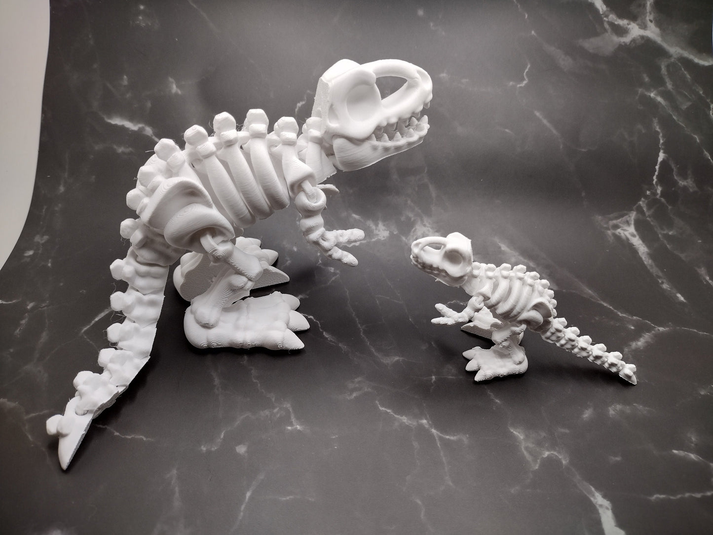 3d T-Rex Skeleton Custom Color - Print to Order 3d Printed Dinosaur Bones T Rex